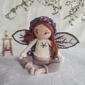 AilesFée-Patron crochet PDF Fée Méditative