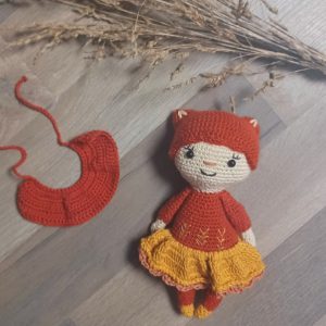 PATRON Olivia ma poupée chat